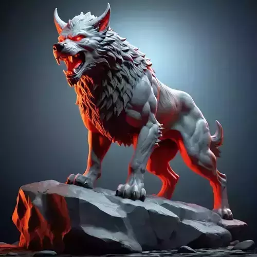 Fenrir -Norse mythology 3D print model