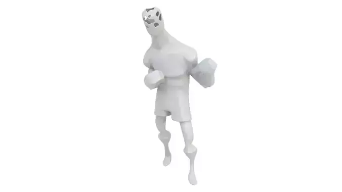 Figurine character man 12