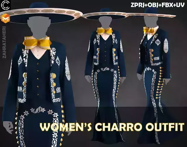 WOMEN CHARRO OUTFIT