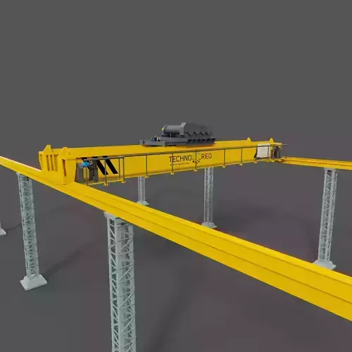 EOT Crane 3D Model