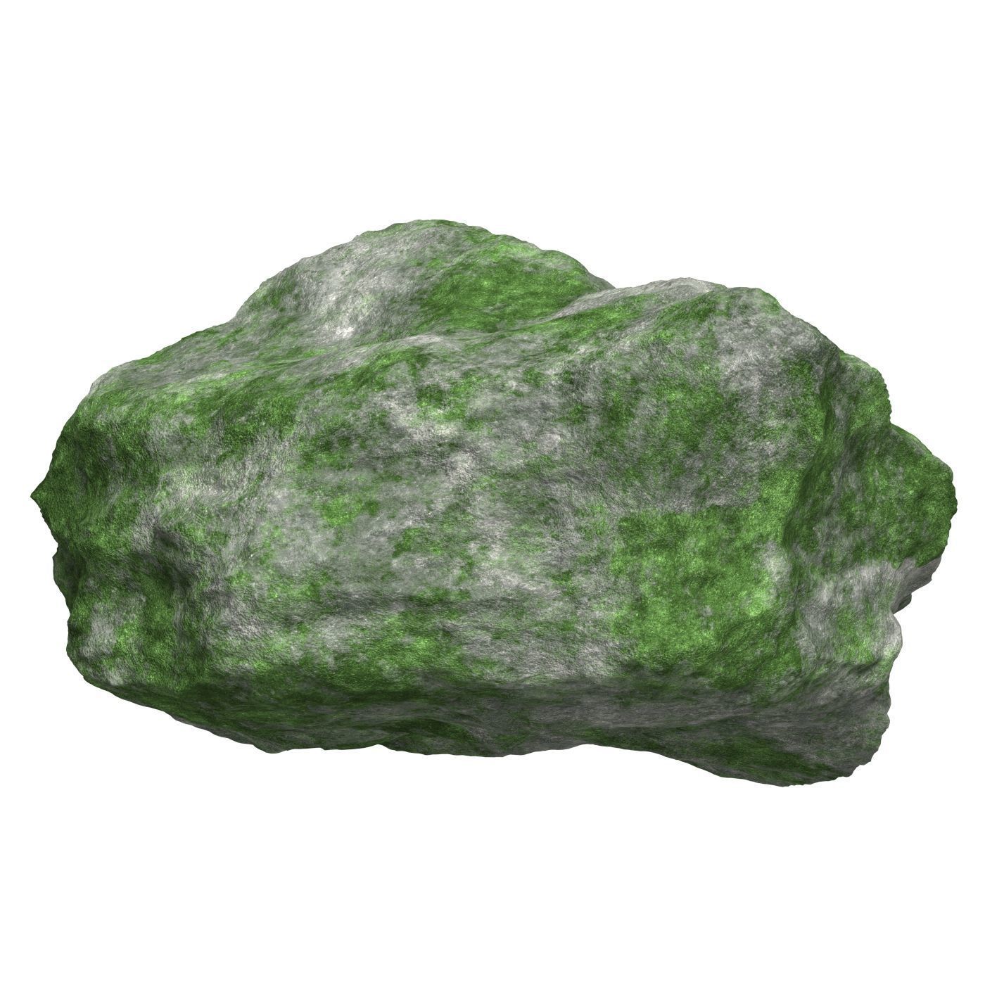 Mossy Rock 05 3D model_1