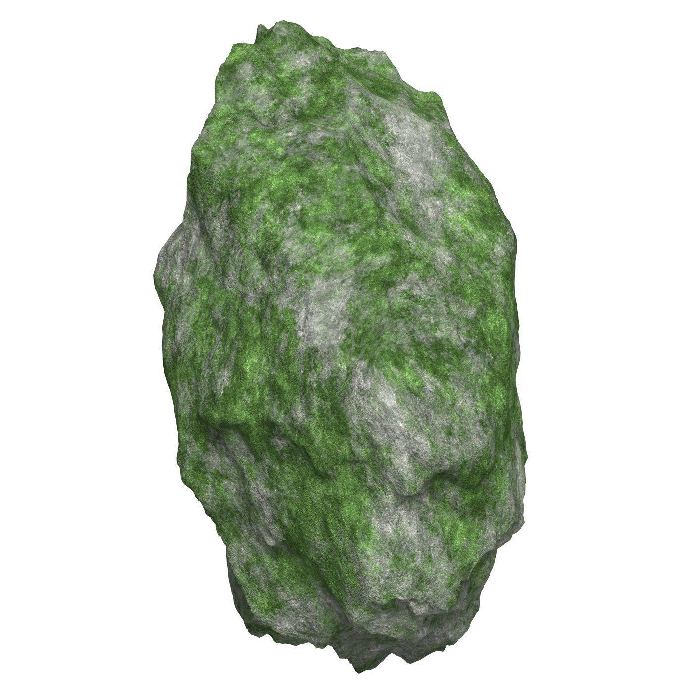 Mossy Rock 06 3D model_2