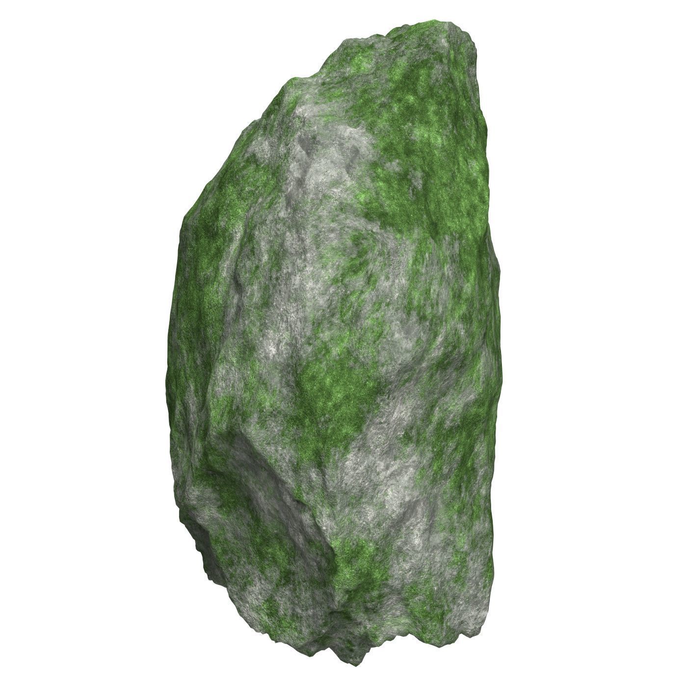 Mossy Rock 06 3D model_1