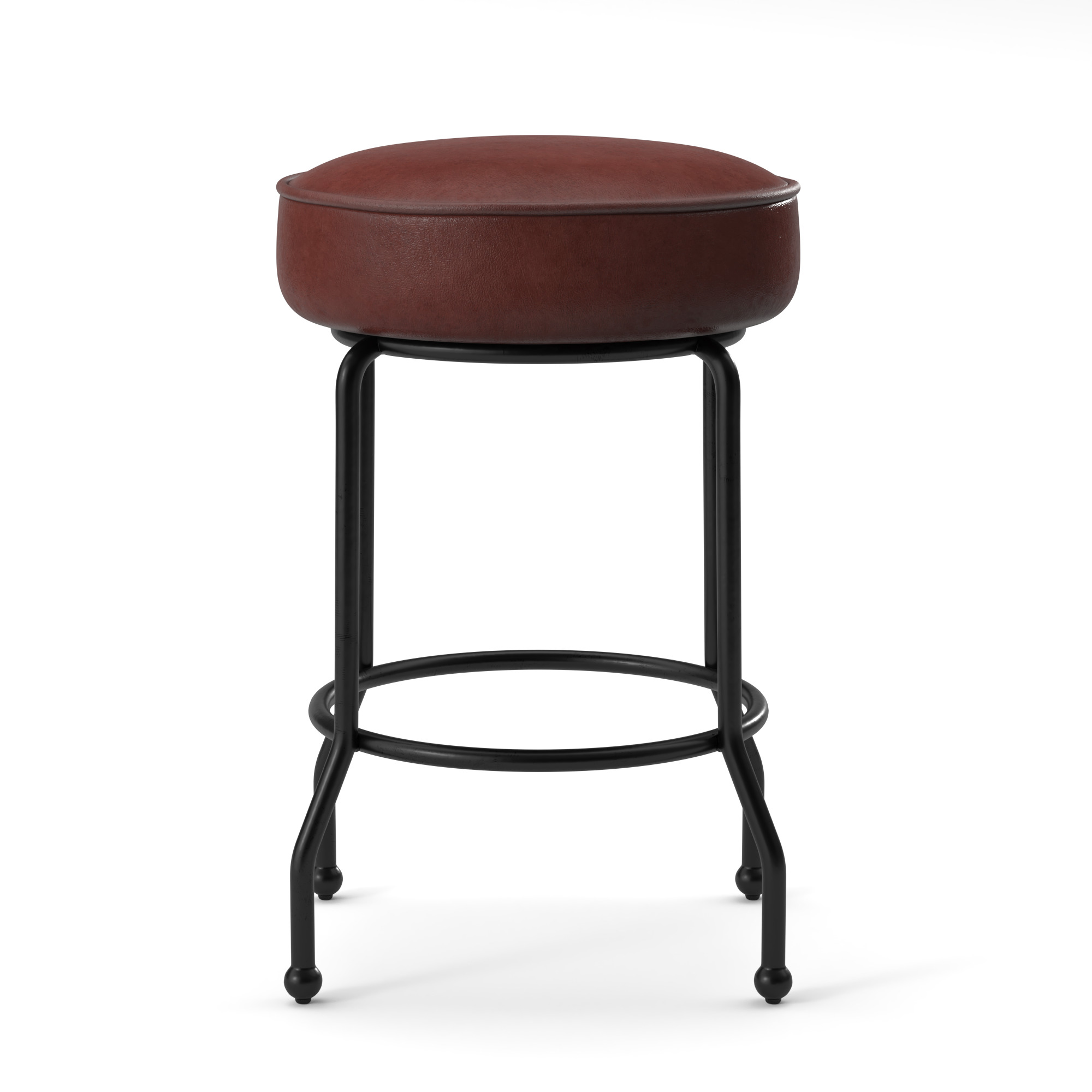 Counter Stool 3D model_2