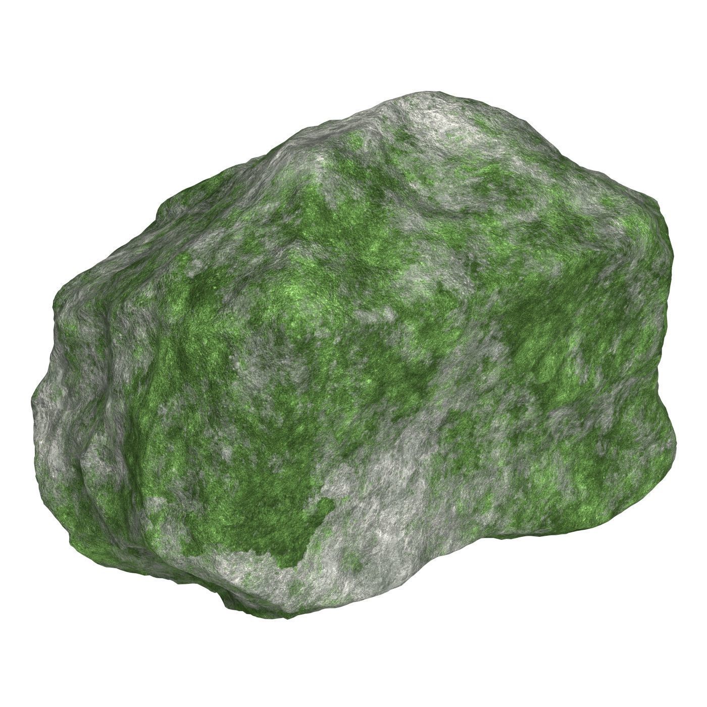 Mossy Rock 09 3D model_3