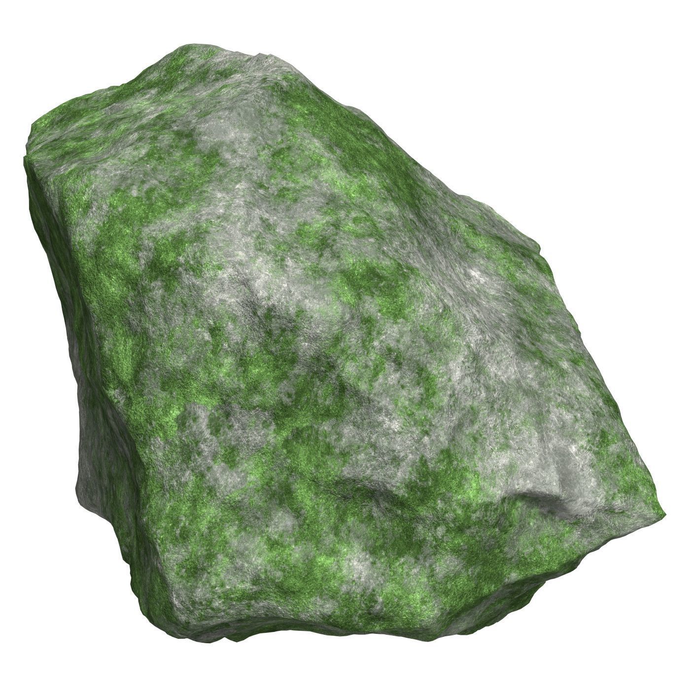 Mossy Rock 09 3D model_2