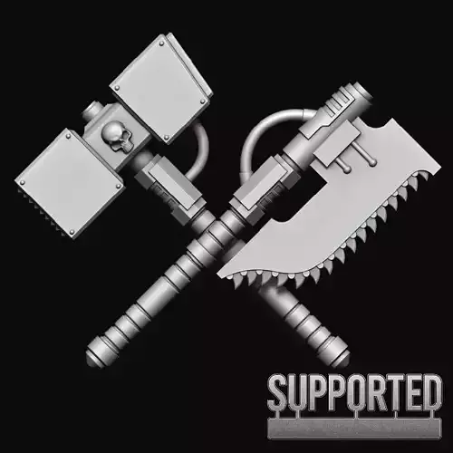 Voidguard Exo-Core marine weapon kit