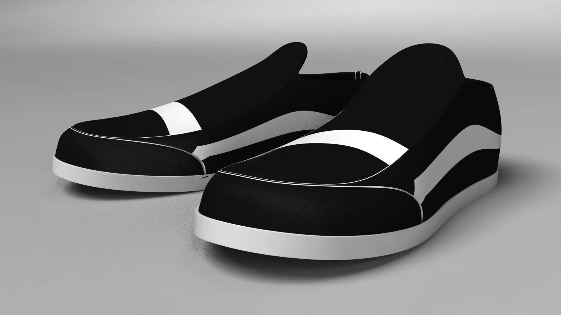 Generic Shoes Free low-poly 3D model