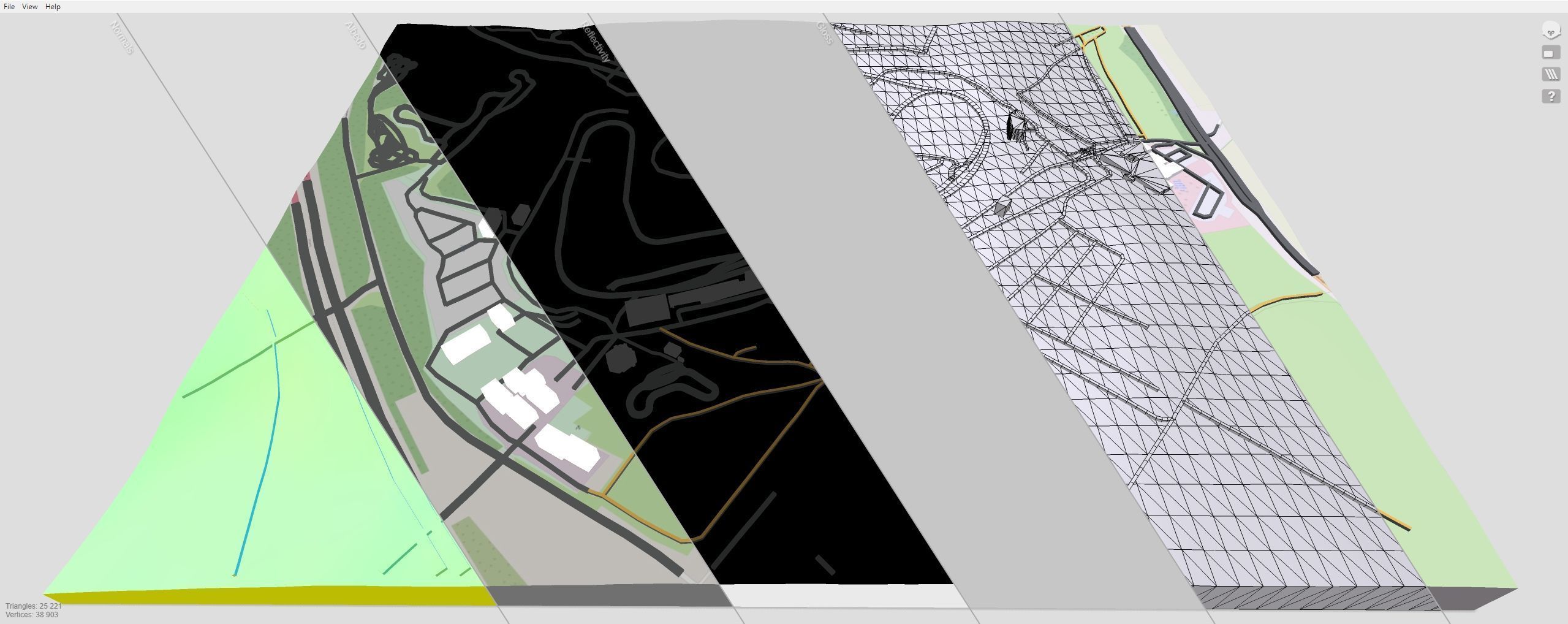 Motor racing circuit Brands Hatch Kent England 3D model_11