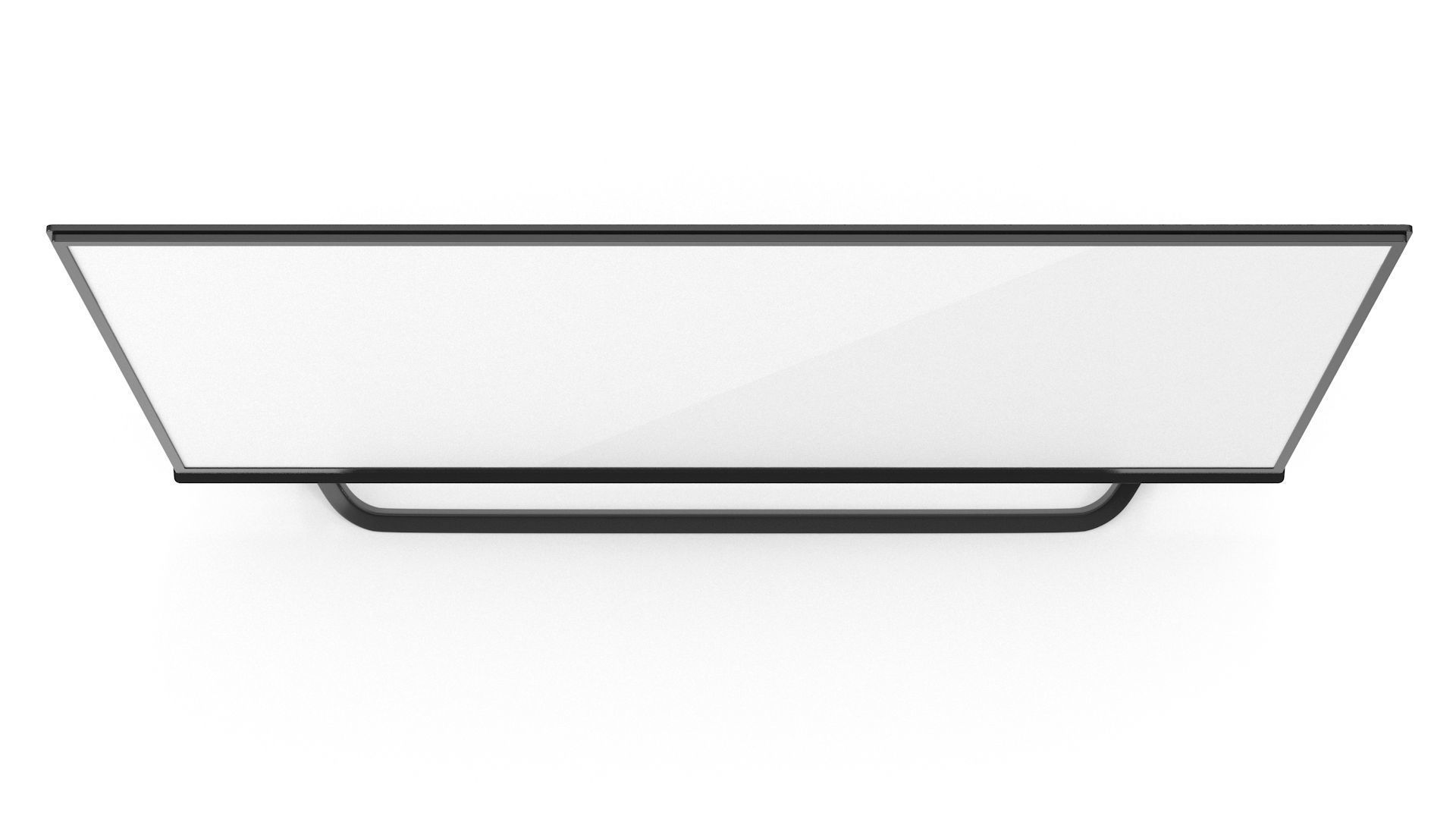 Led TV Icon Low-poly 3D model_4