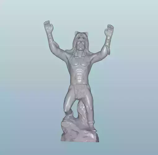 INDIAN  W71 Native American Figures 3D print model