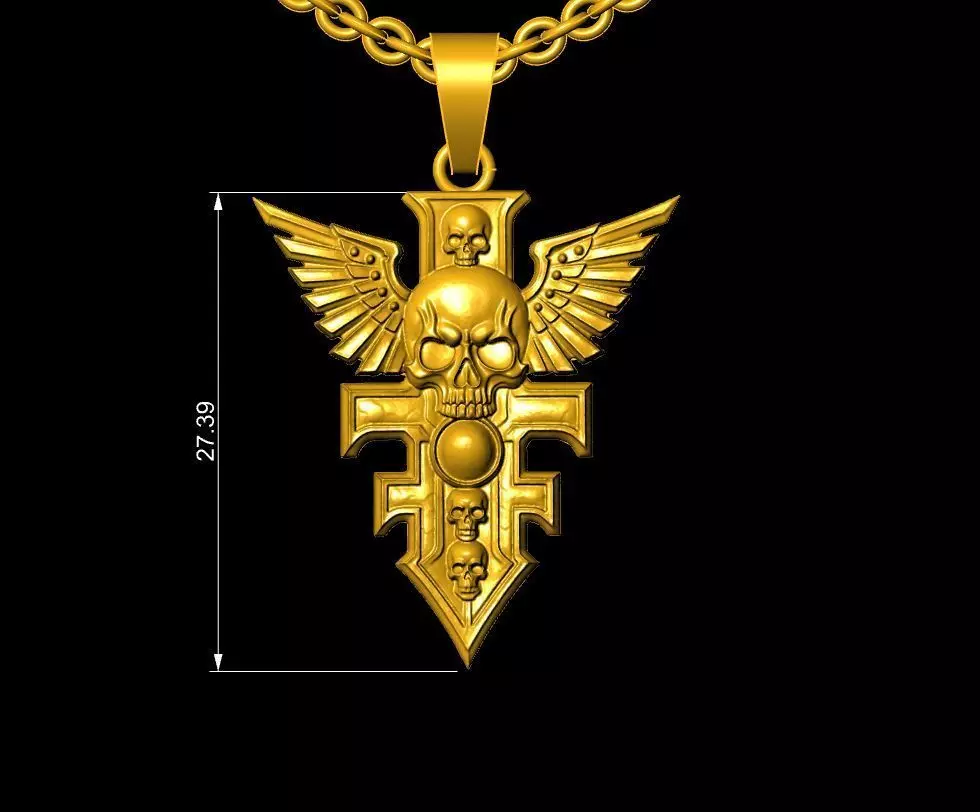 One of a kind geek jewelry 3D print model