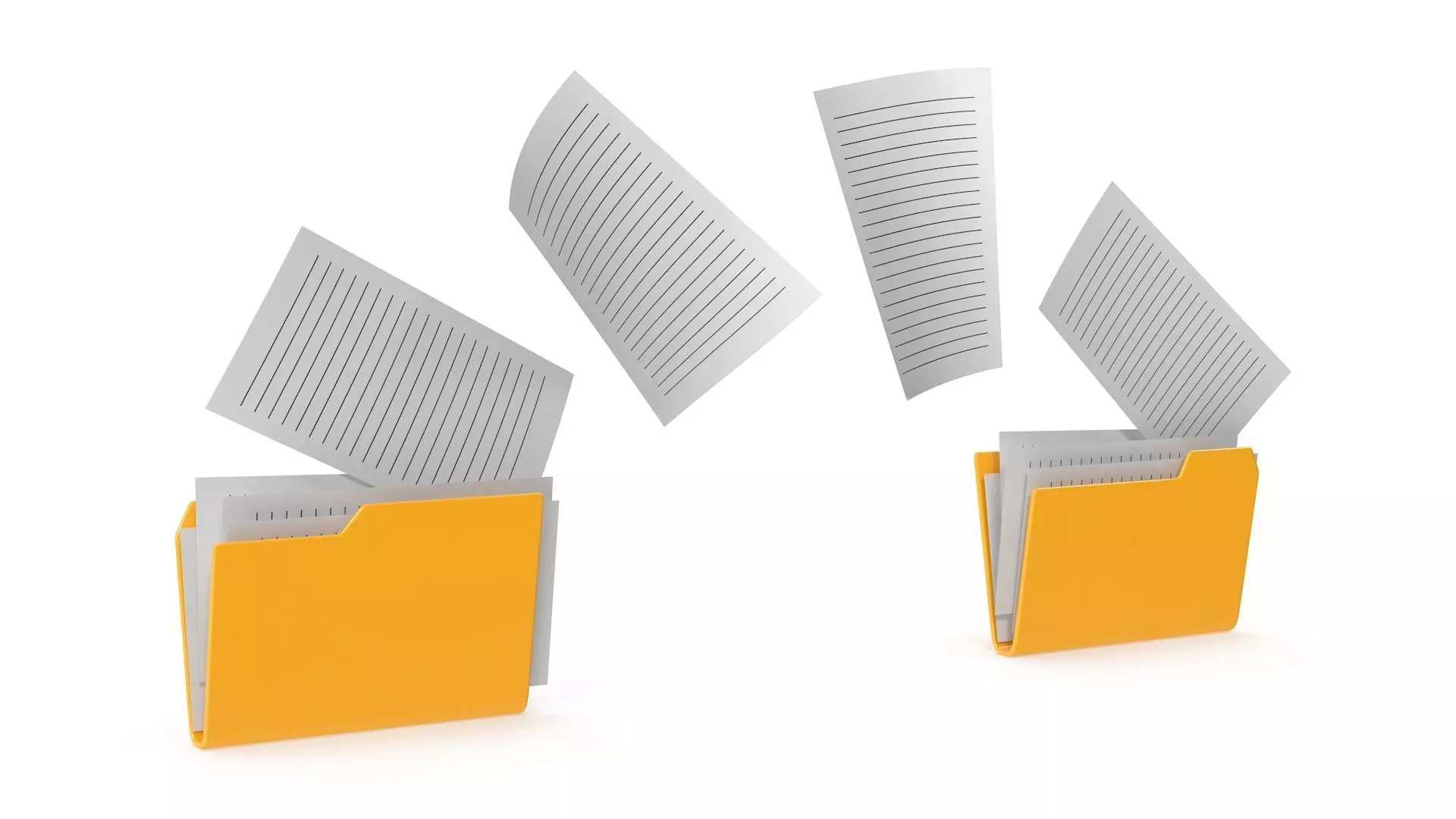 File Transfer Low-poly 3D model_0