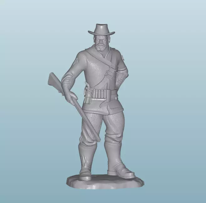 COWBOY W75 3D print model_0