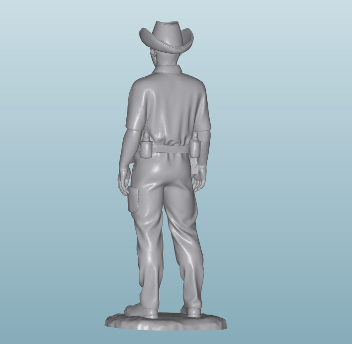 COWBOY W76 3D print model_1