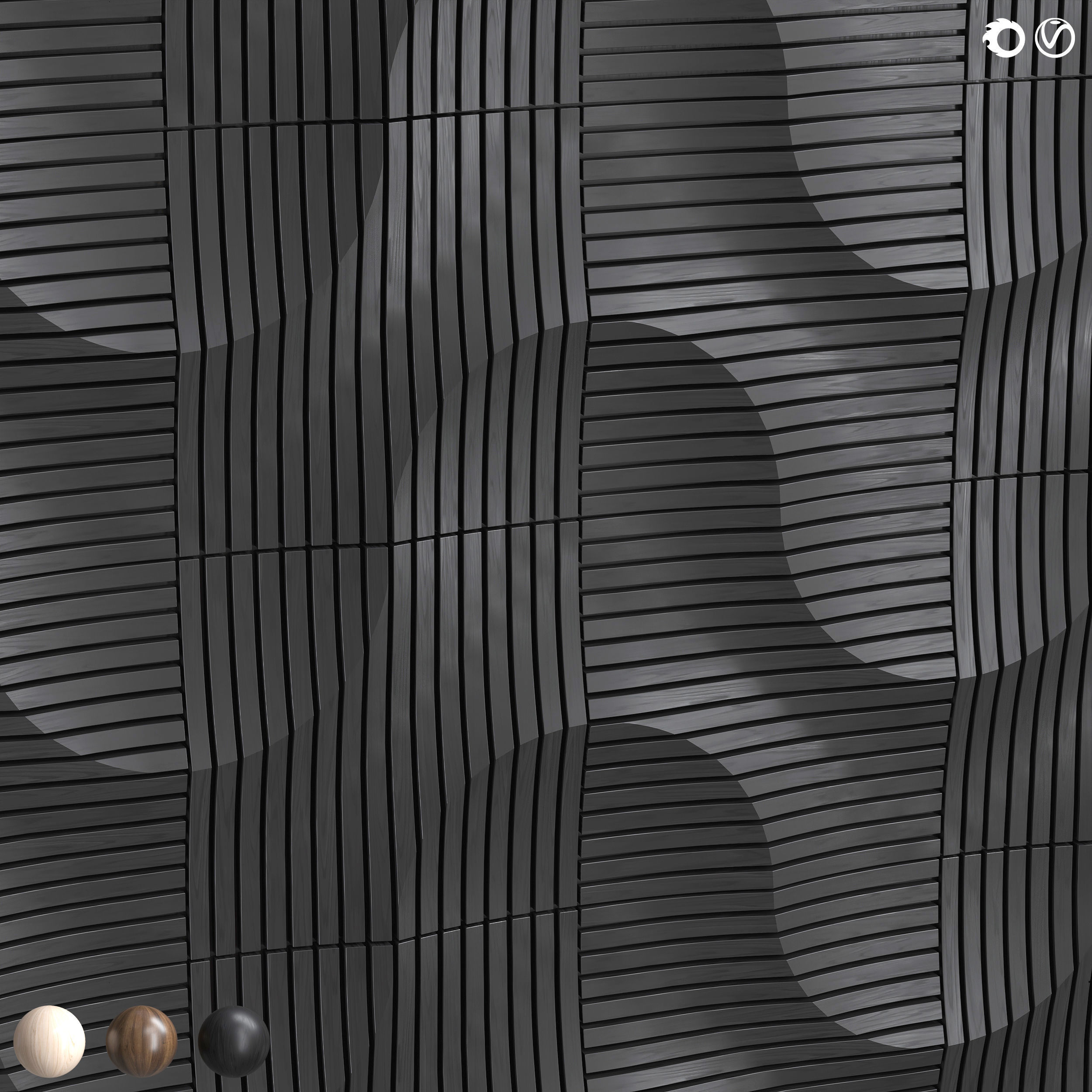 Decor Panel 130 3D model_1