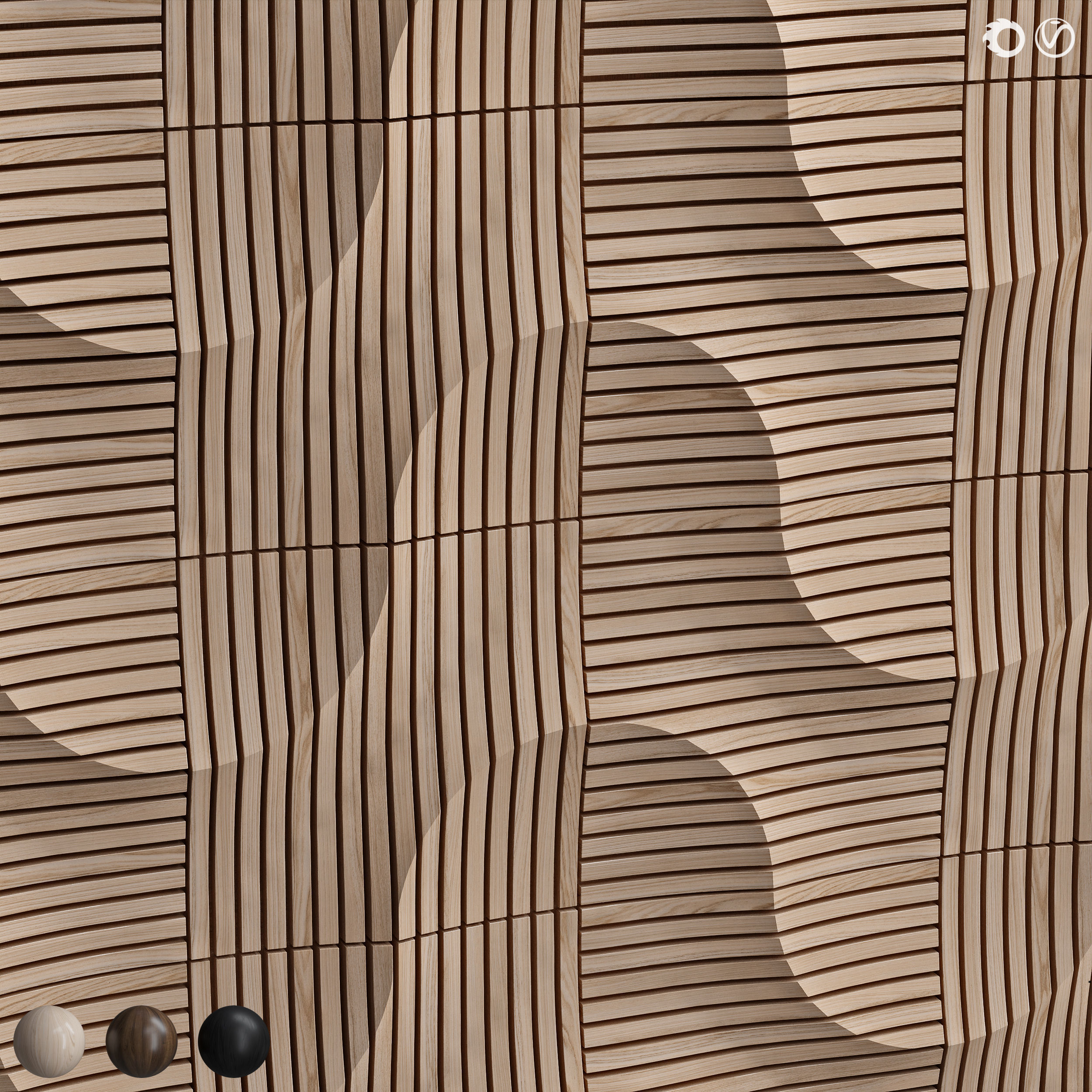 Decor Panel 130 3D model_3