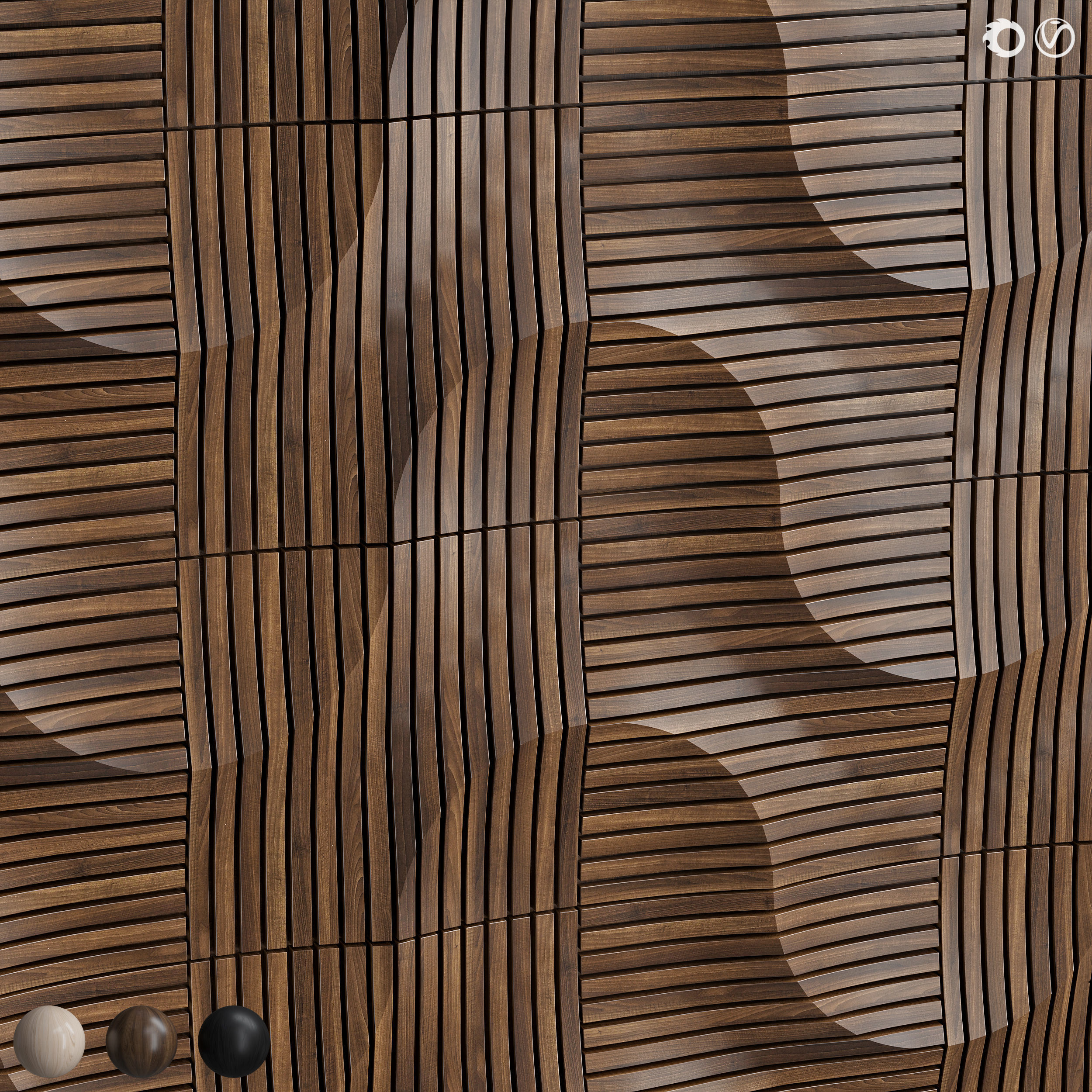 Decor Panel 130 3D model_4