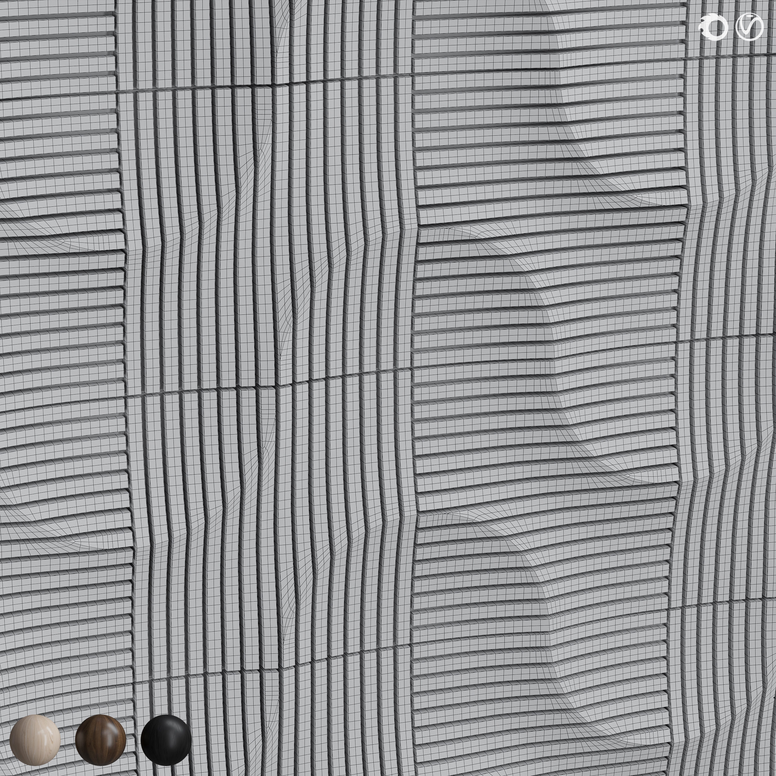 Decor Panel 130 3D model_5