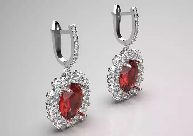 luxury jewelry earring je0065