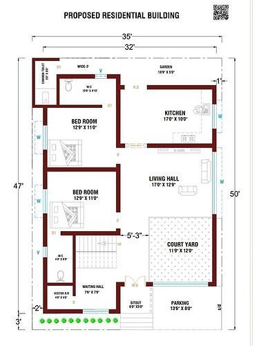 virtual open house full interior 3D model