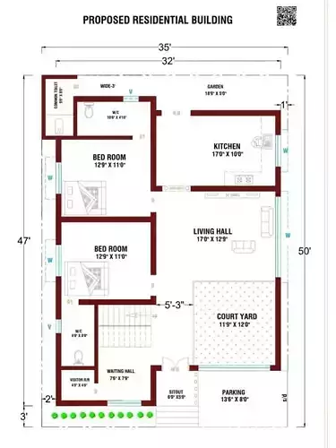 virtual open house full interior 3D model