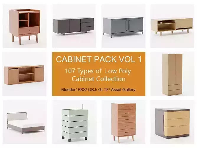 Cabinet Collection Pack Vol-1