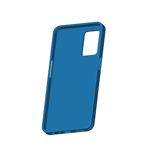 Oppo A54 case 3D print model