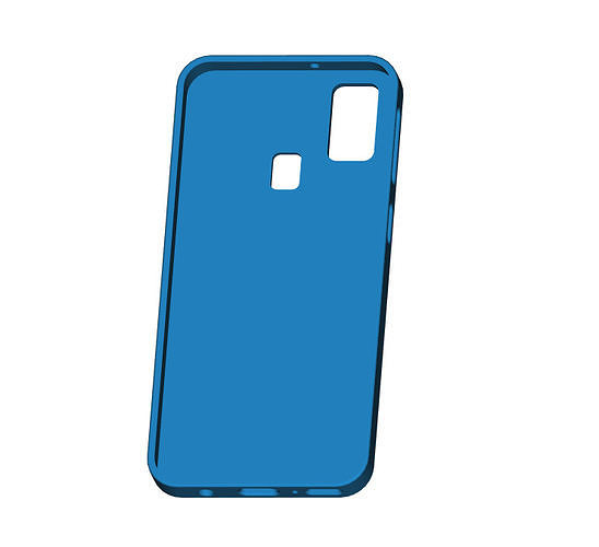 Samsung Galaxy M21 case 3D print model