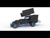 Southern Wing Modified Stock car Scale 1 to 25 3D print model_1