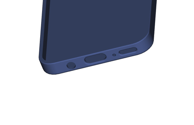 Samsung Galaxy A70 case 3D print model_3