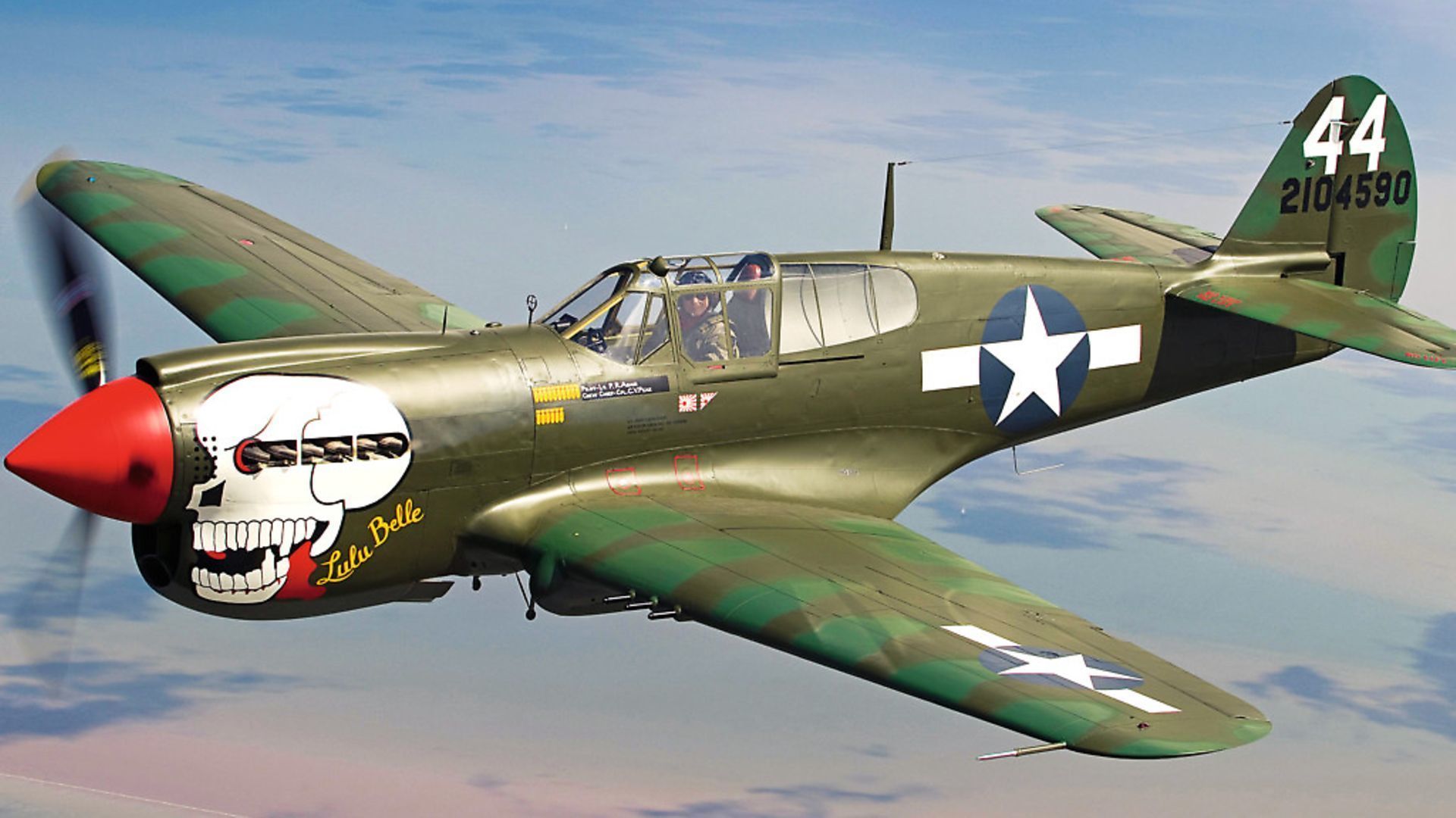 Banana Hobbies big P-40 scale spinner 3D print model_5