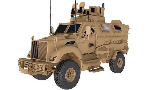 MaxxPro Fighting Vehicle 3D model