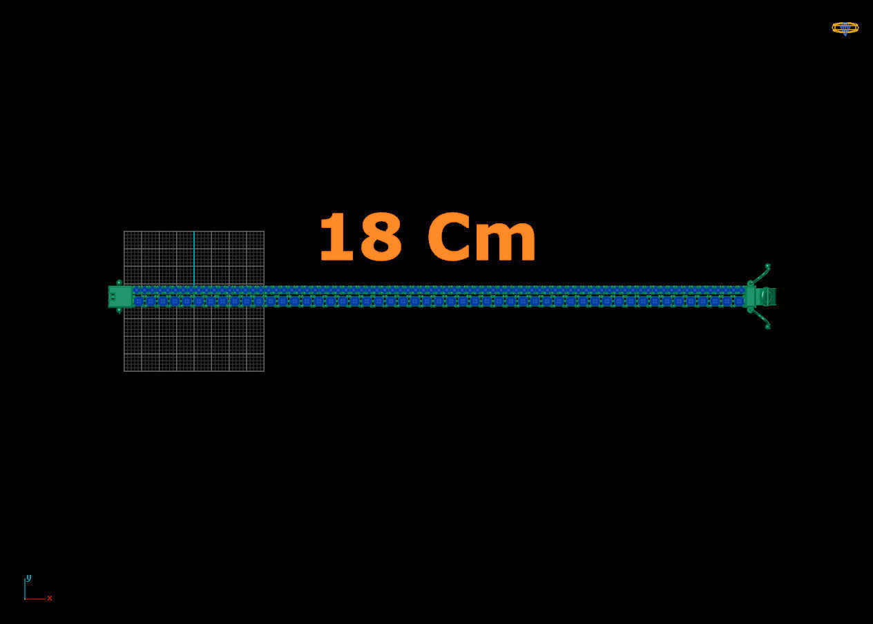 Princess bracelet 3D print model_4