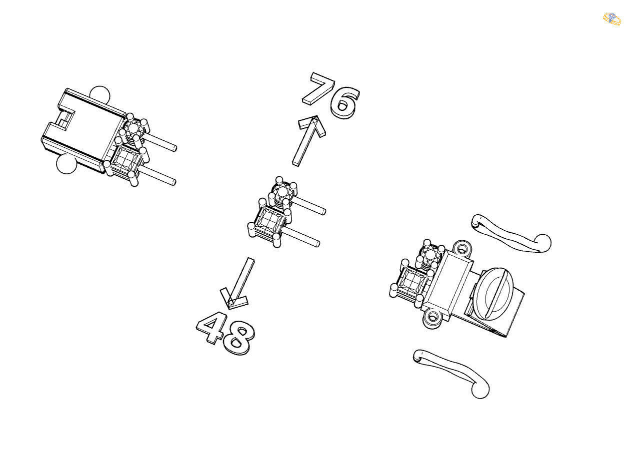 Princess bracelet 3D print model_14