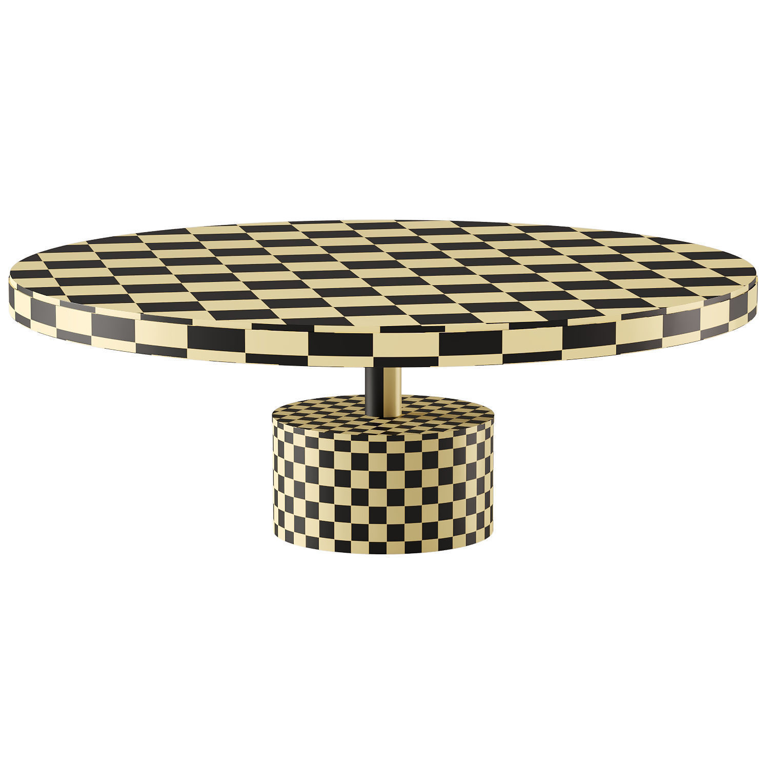 tag coffee table 3D model_4
