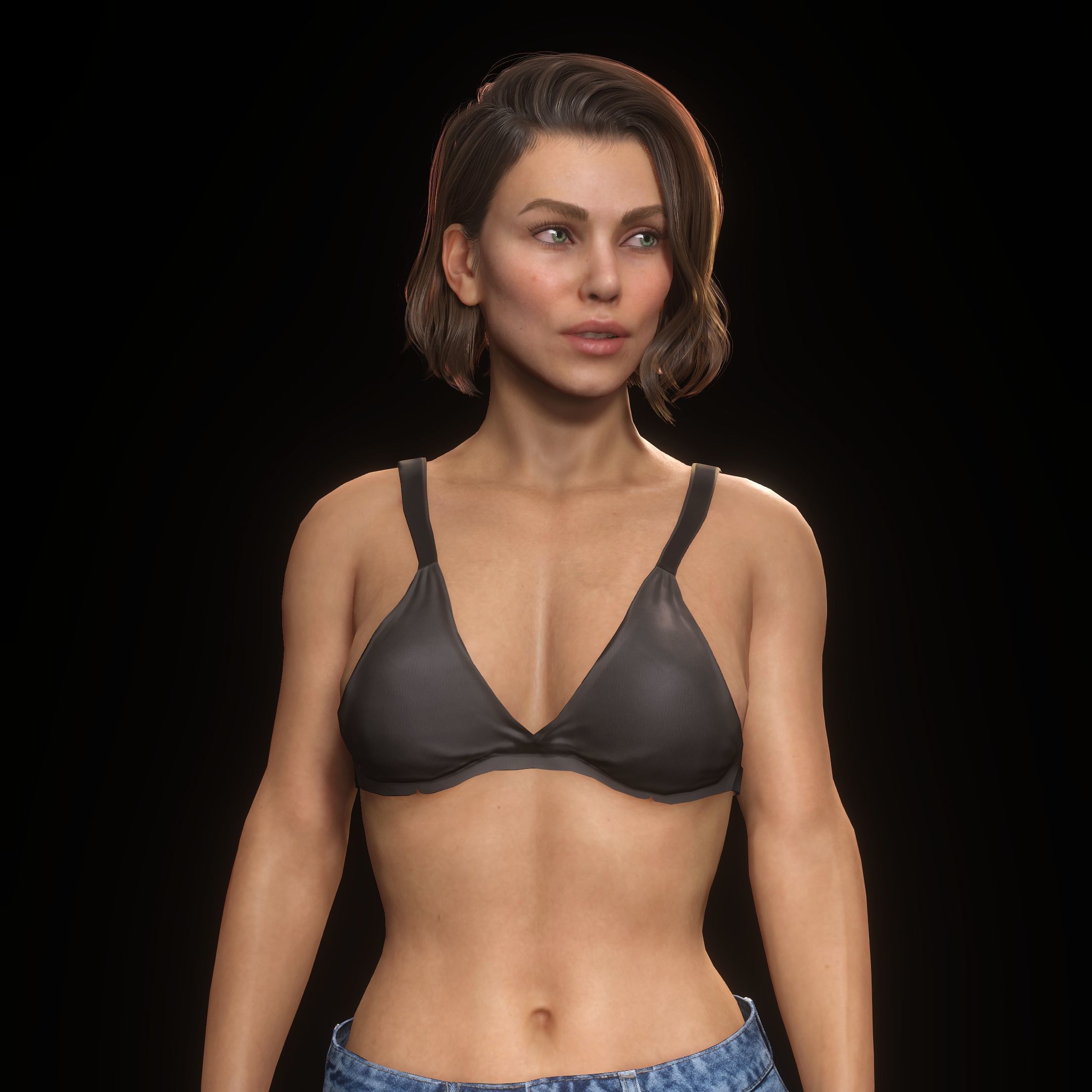 Realistic Woman - Character 2 3D model_8