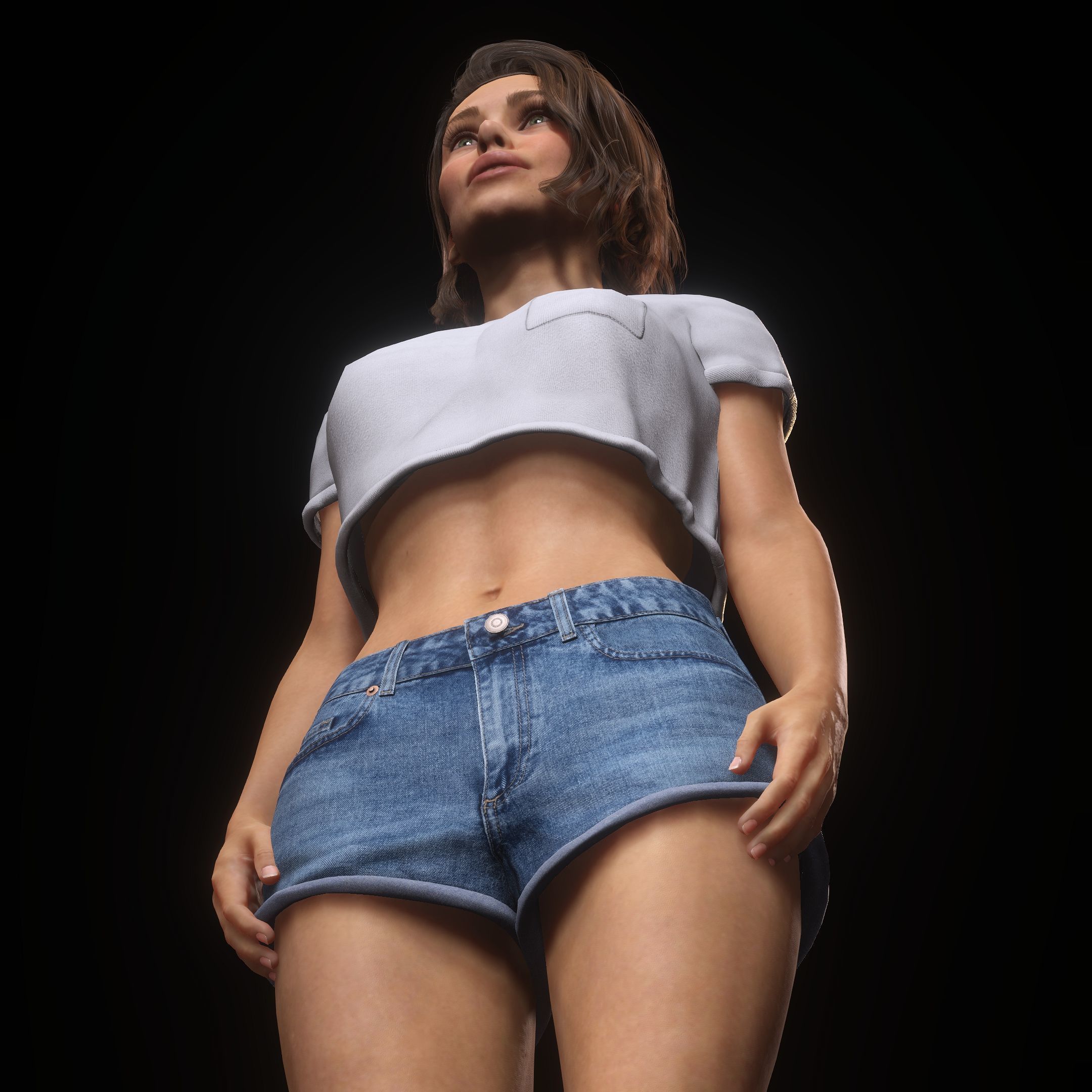 Realistic Woman - Character 2 3D model_7