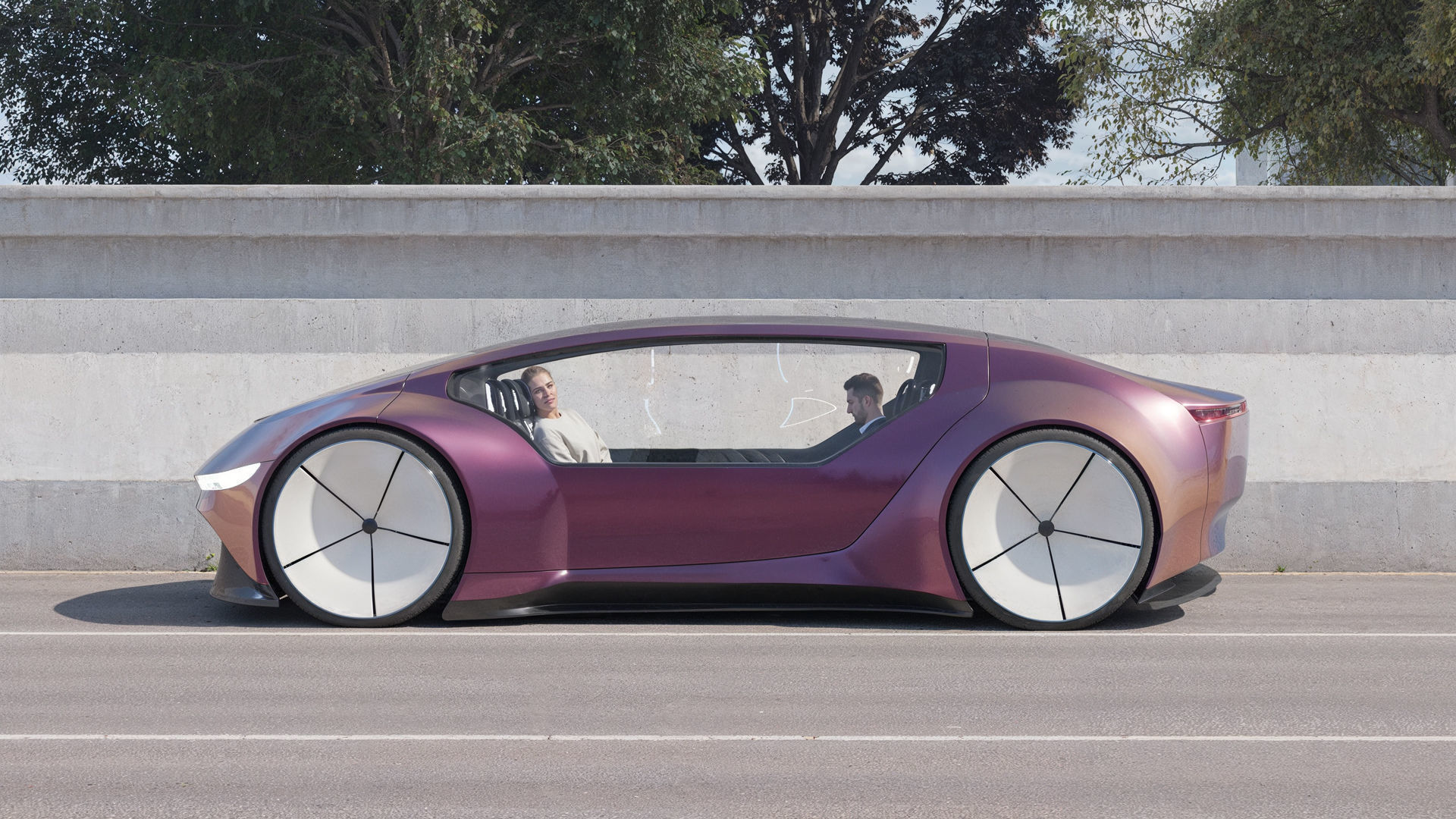 Self-driving car  bundle 3D Model Collection_2