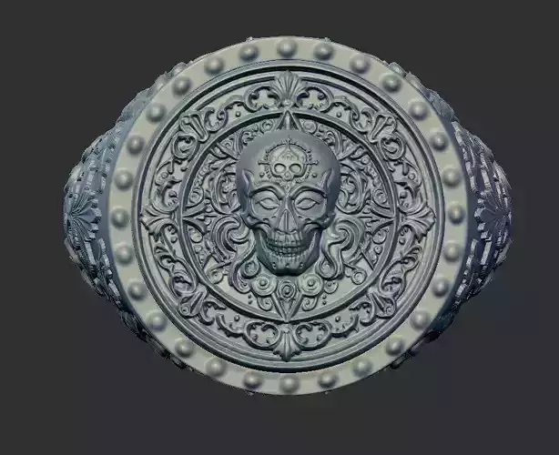 skull ring