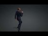 A dance model strikingly similar to US President Obama 3D model_1