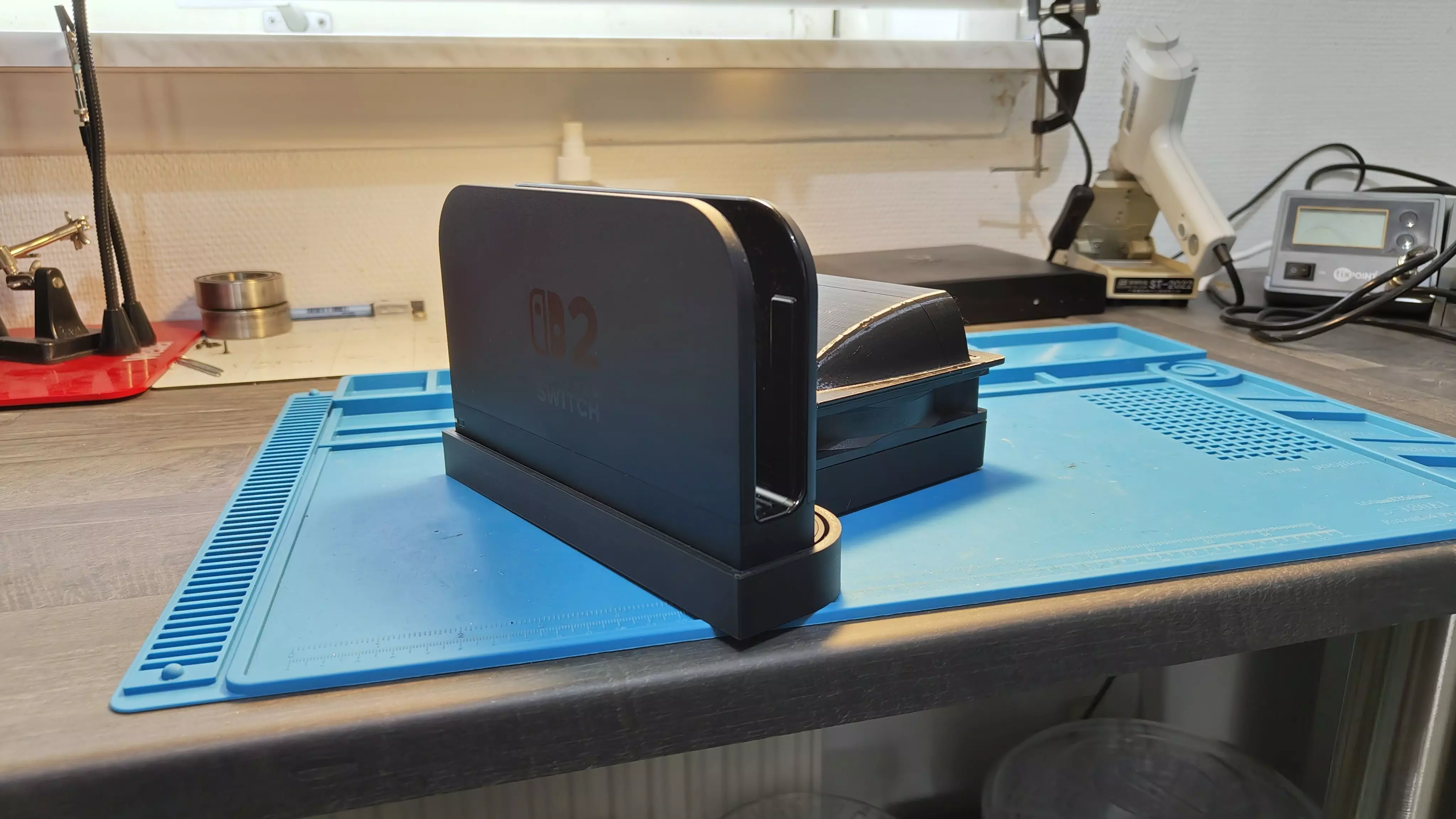 Nitendo switch 2 120MM Fan Cooler mod 3D print model_0