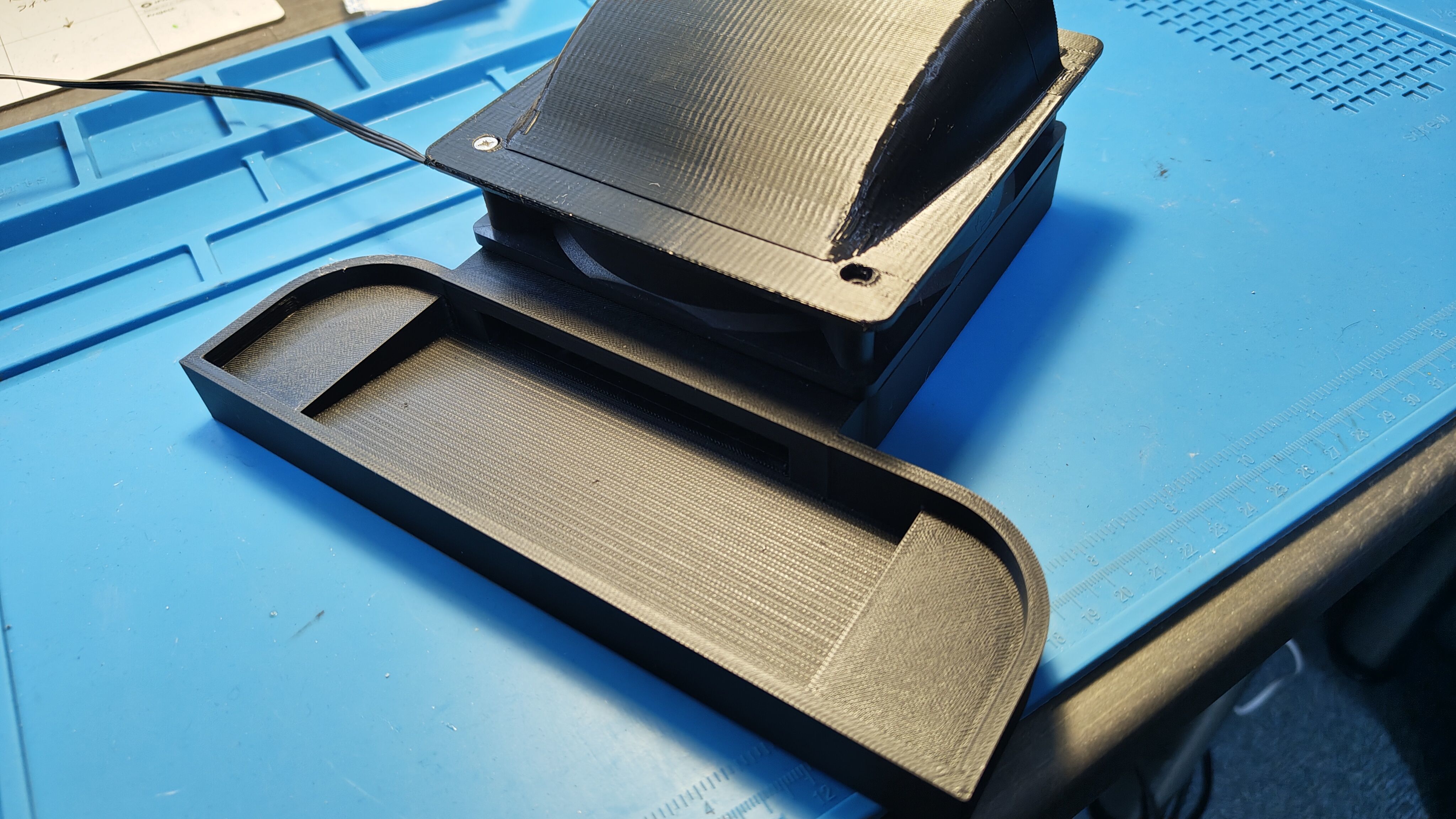 Nitendo switch 2 120MM Fan Cooler mod 3D print model_1