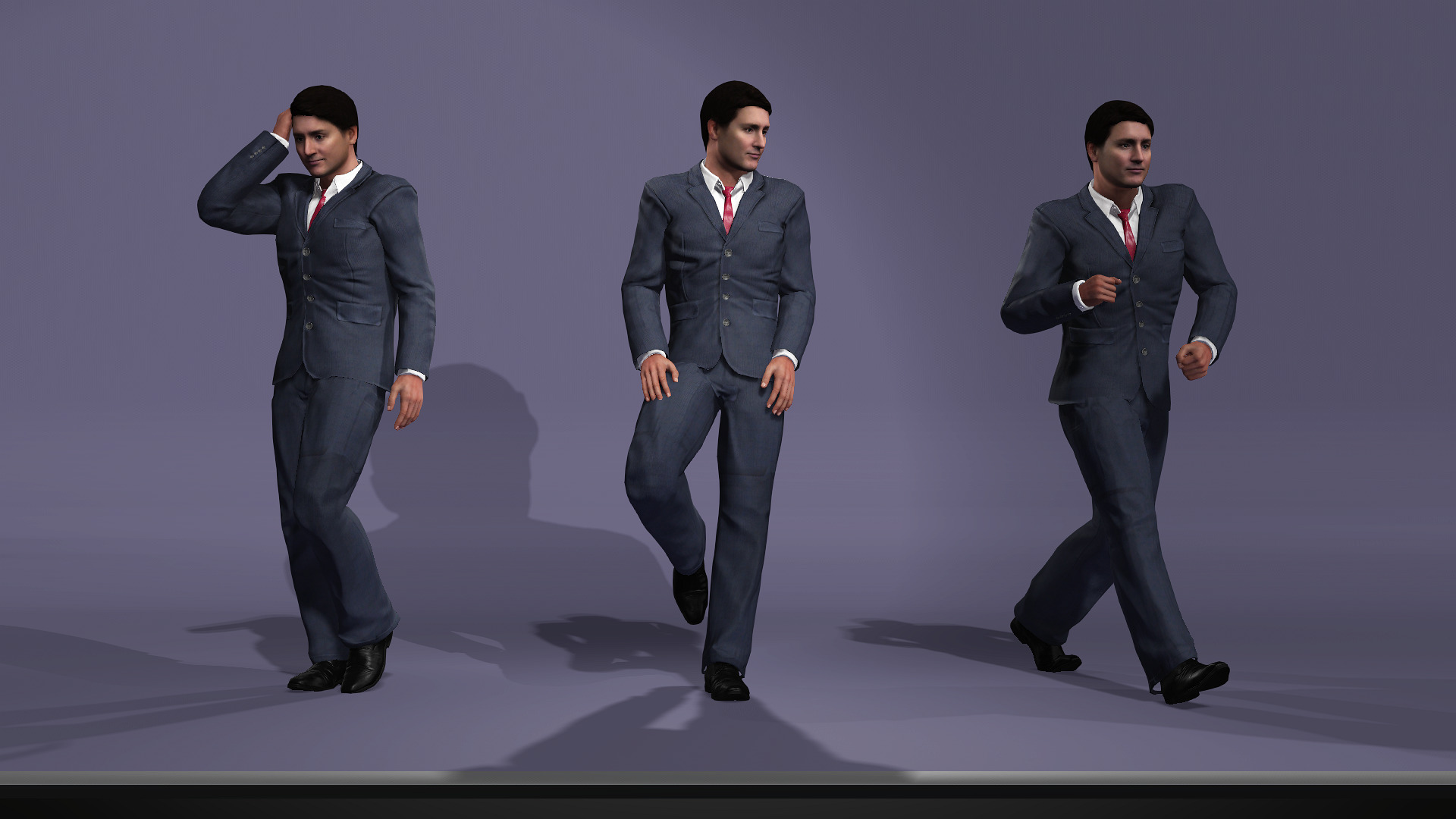 A model similar to Canadian Prime Minister Justin Trudeau 3D model_15