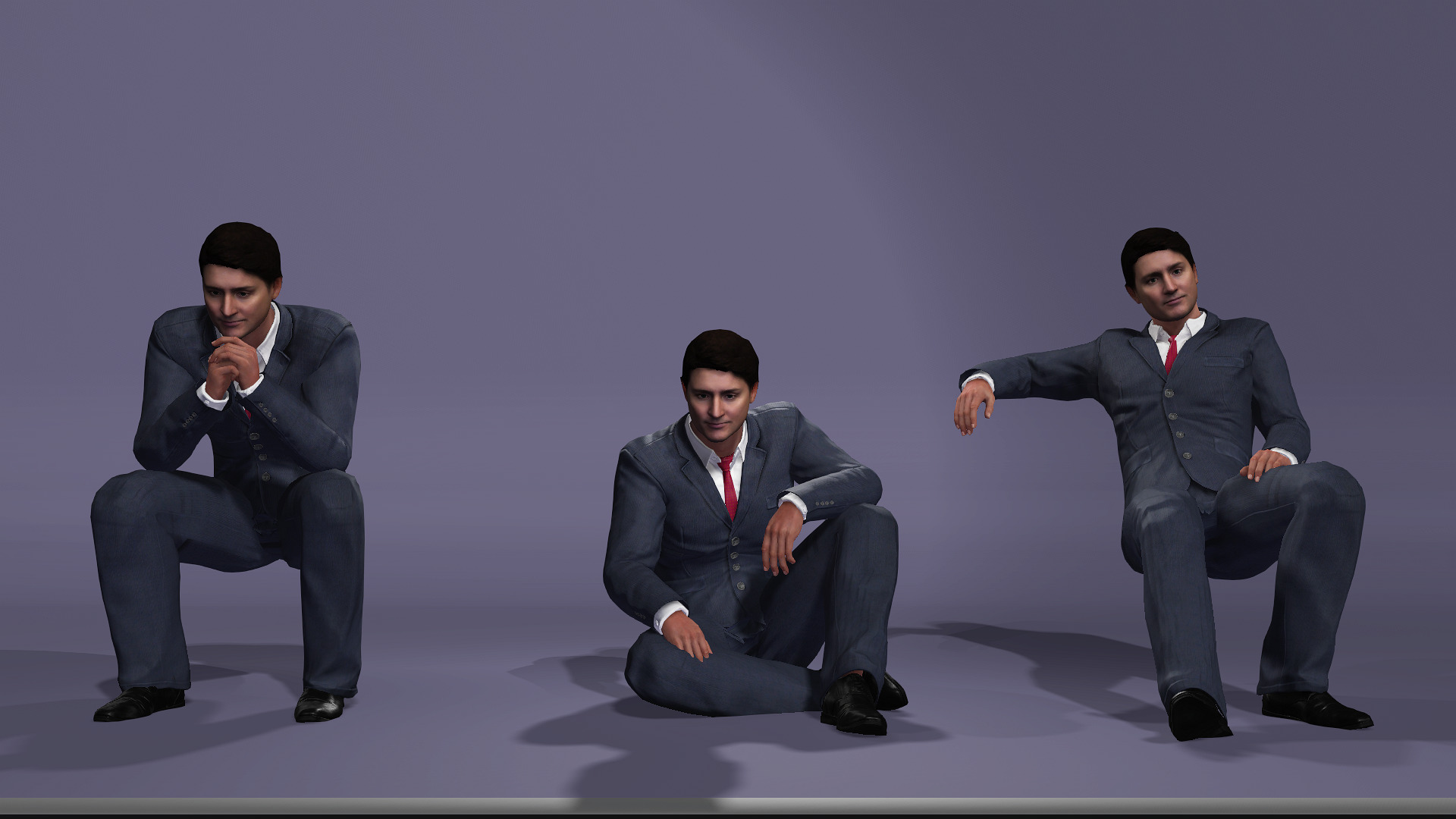 A model similar to Canadian Prime Minister Justin Trudeau 3D model_4