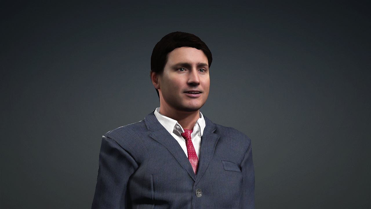 A model similar to Canadian Prime Minister Justin Trudeau 3D model_10