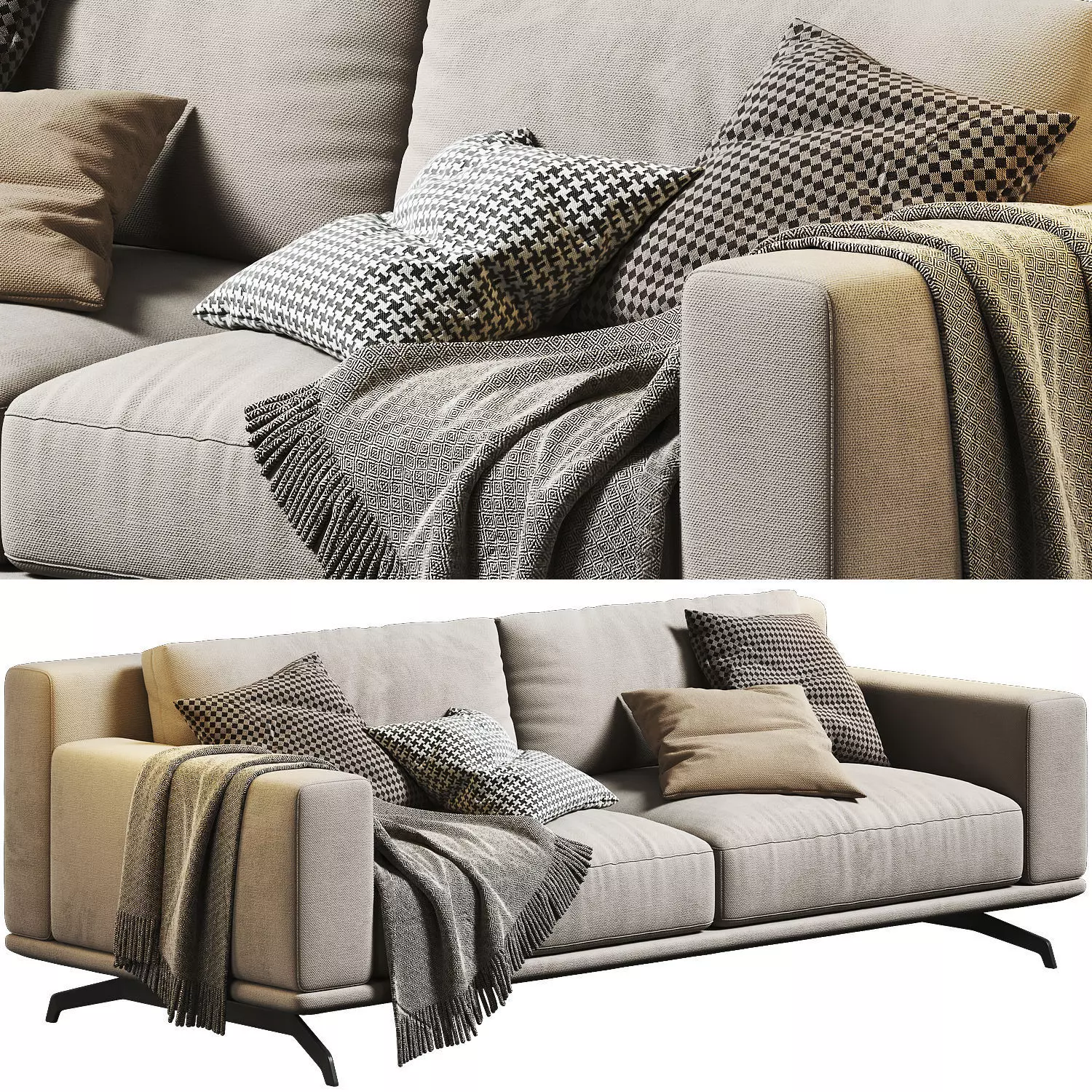 Ditre Italia Dalton 2 Seats 3D model