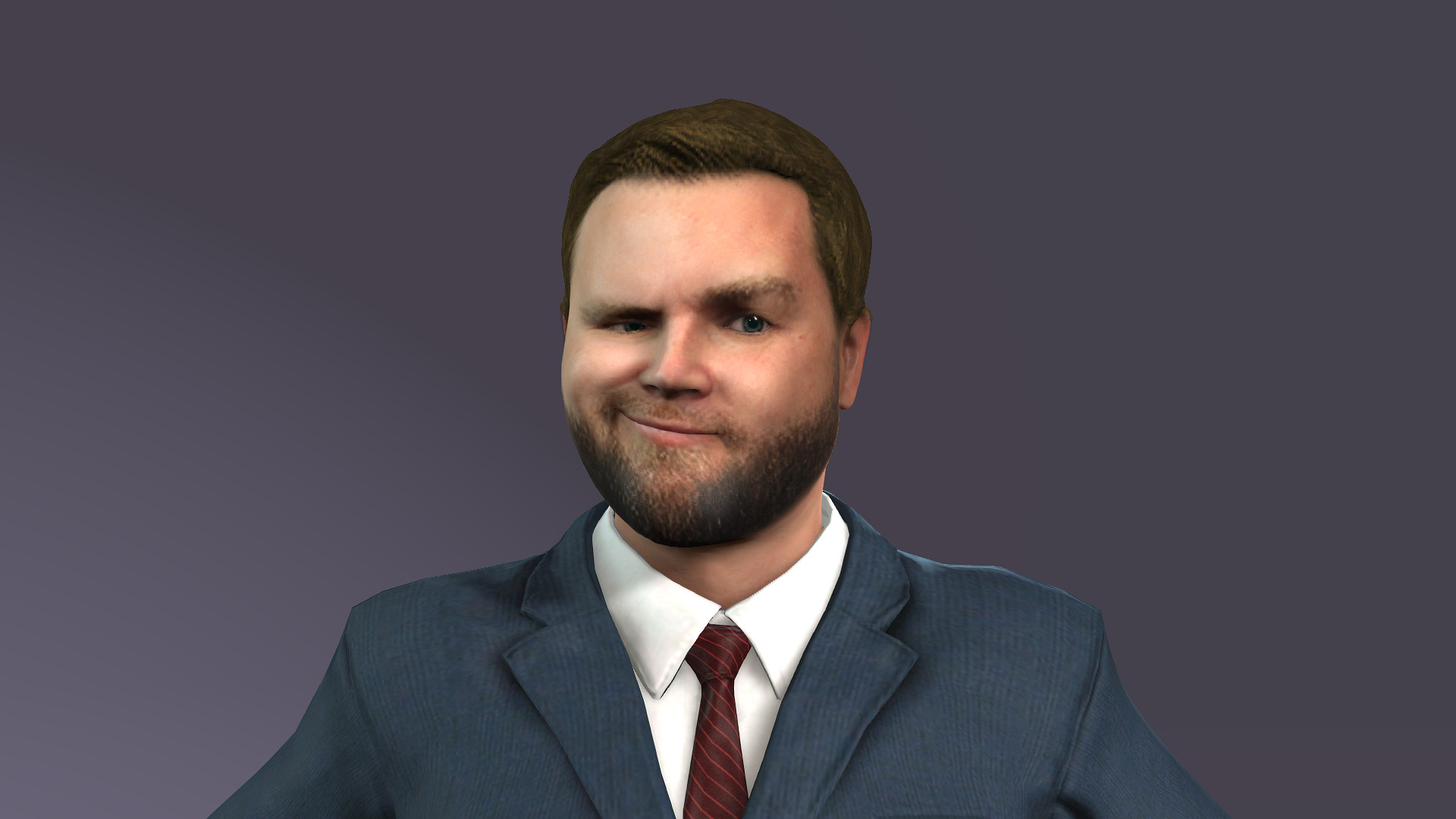 A dance model strikingly similar to Vice President Vance 3D model_17