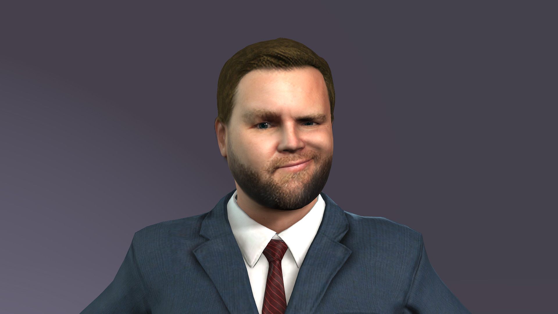 A dance model strikingly similar to Vice President Vance 3D model_19