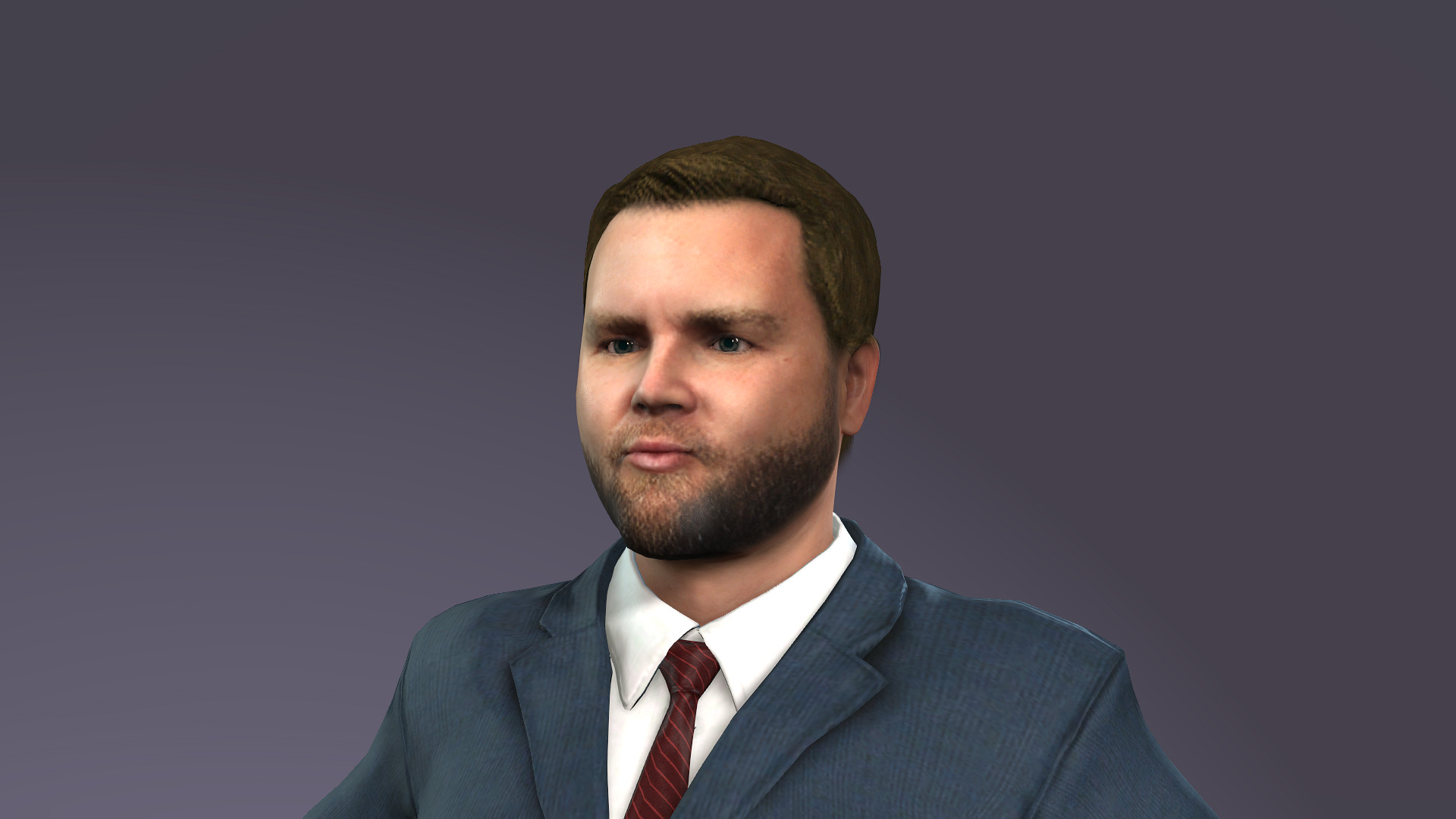 A dance model strikingly similar to Vice President Vance 3D model_18